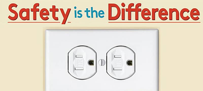 Outlet safety top