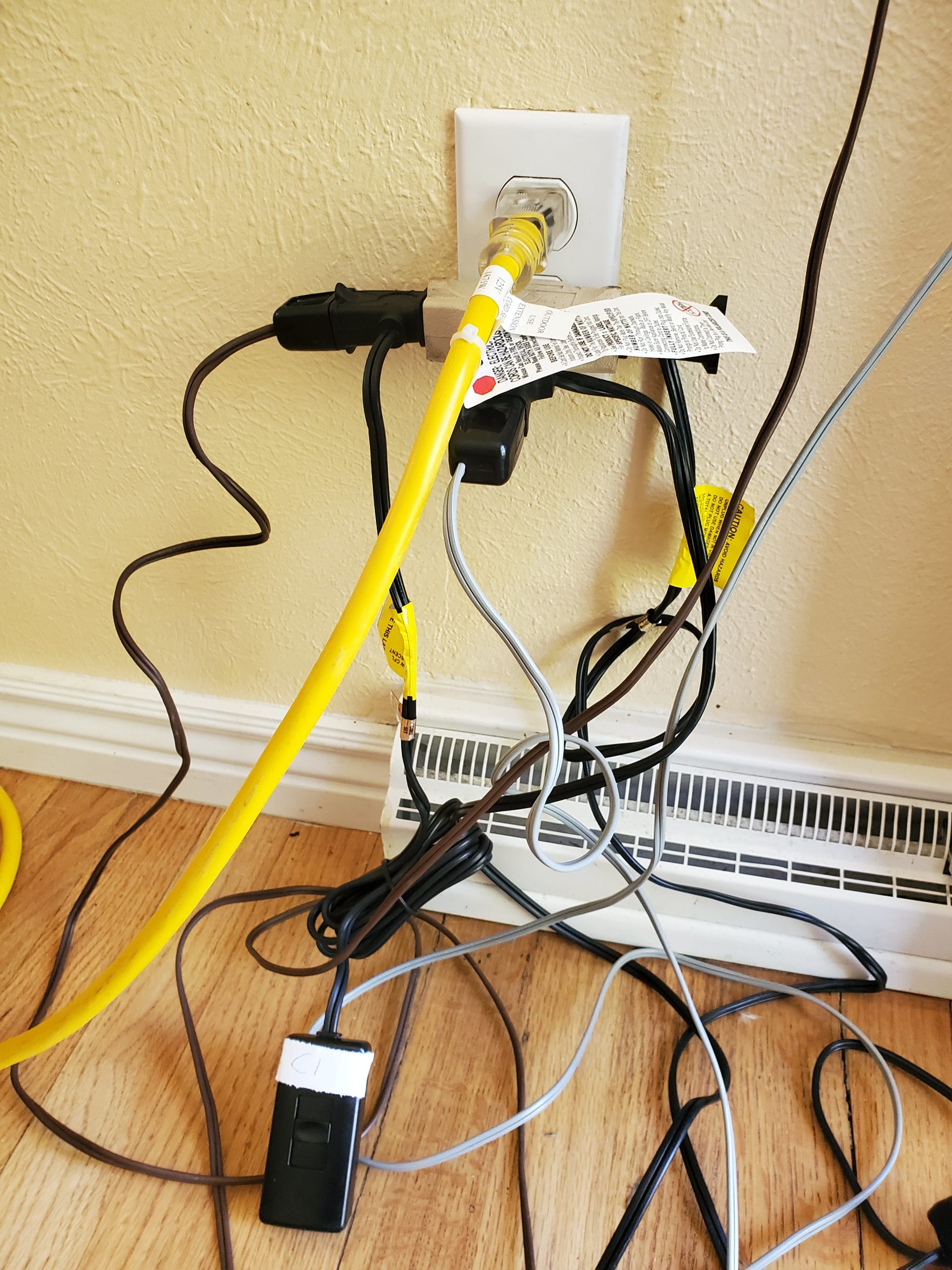 Overloading Your Home's Outlets can Lead to a Fire Electrical Safety